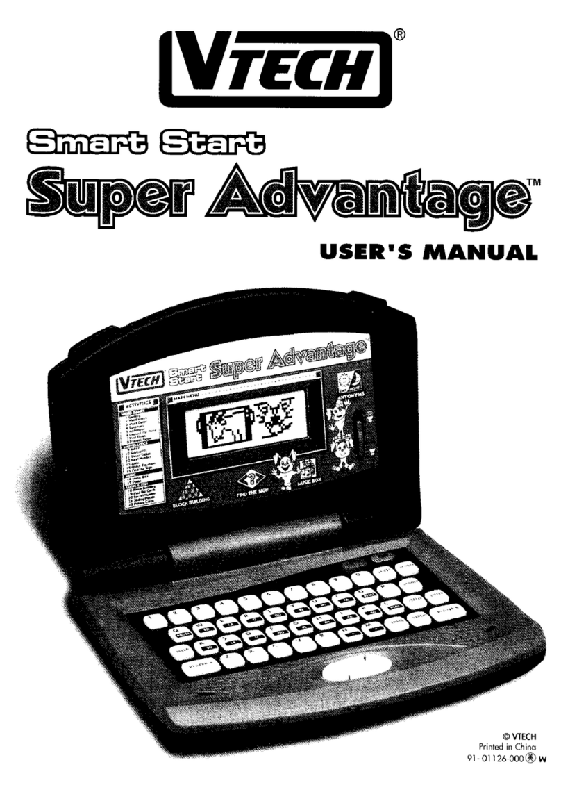V-tech Smart Start Super Advantage User manual