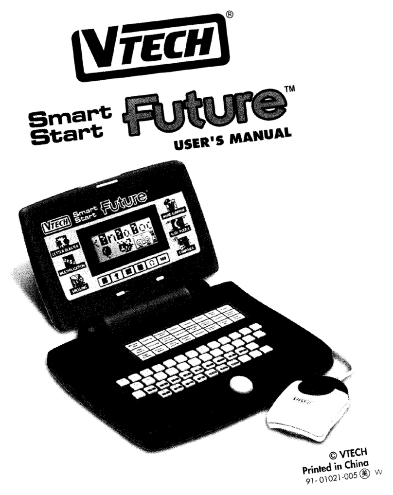 V-tech Smart Start Future User manual