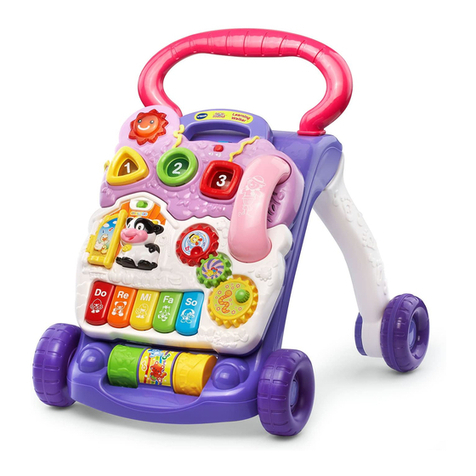 V-tech Sit-to-Stand Learning Walker User manual