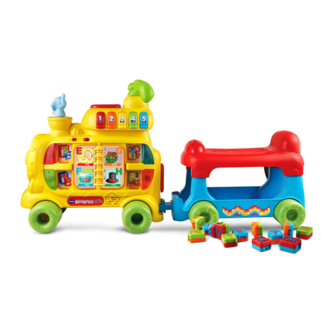 V-tech Sit-to-Stand Alphabet Train User manual