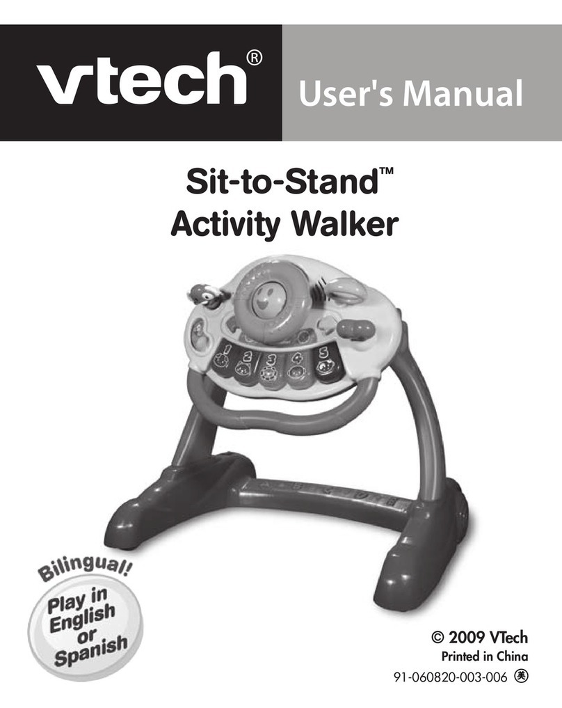 V-tech Sit-to-Stand Activity Walker User manual V-tech Sit-to-Stand Activity Walker User manual
