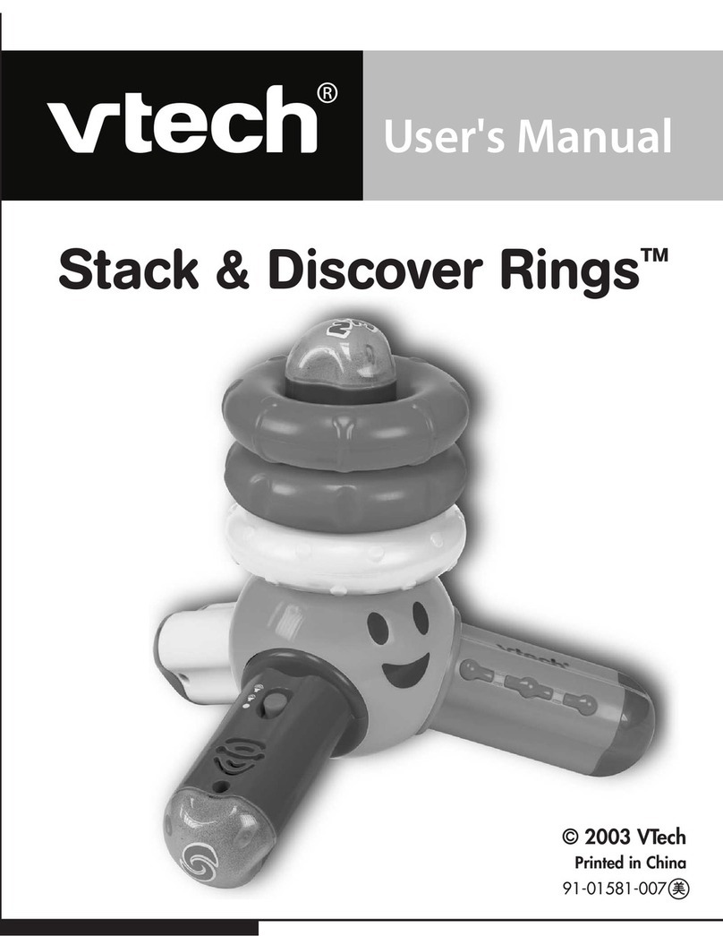 V-tech Stack & Discover Rings User manual