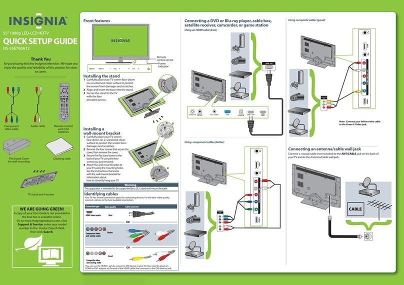 Insignia NS-55E790A12 User manual