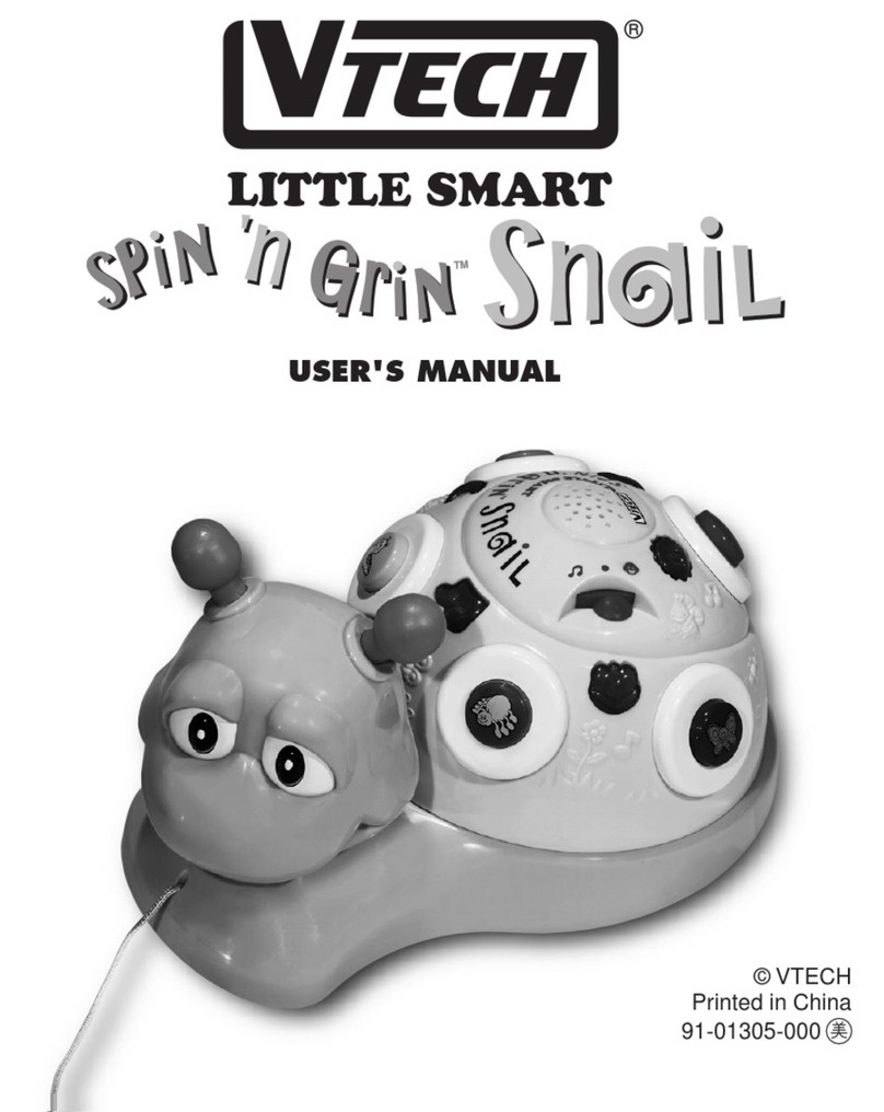 V-tech Spin  n Grin Snail User manual