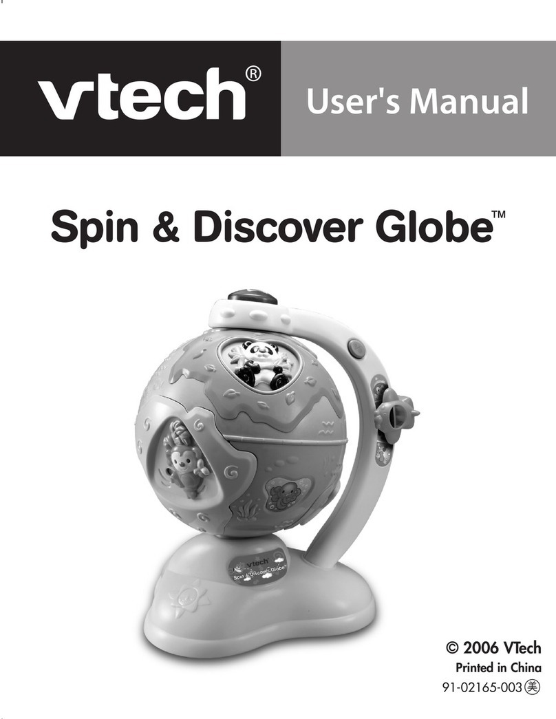 V-tech Spin & Discover Globe User manual