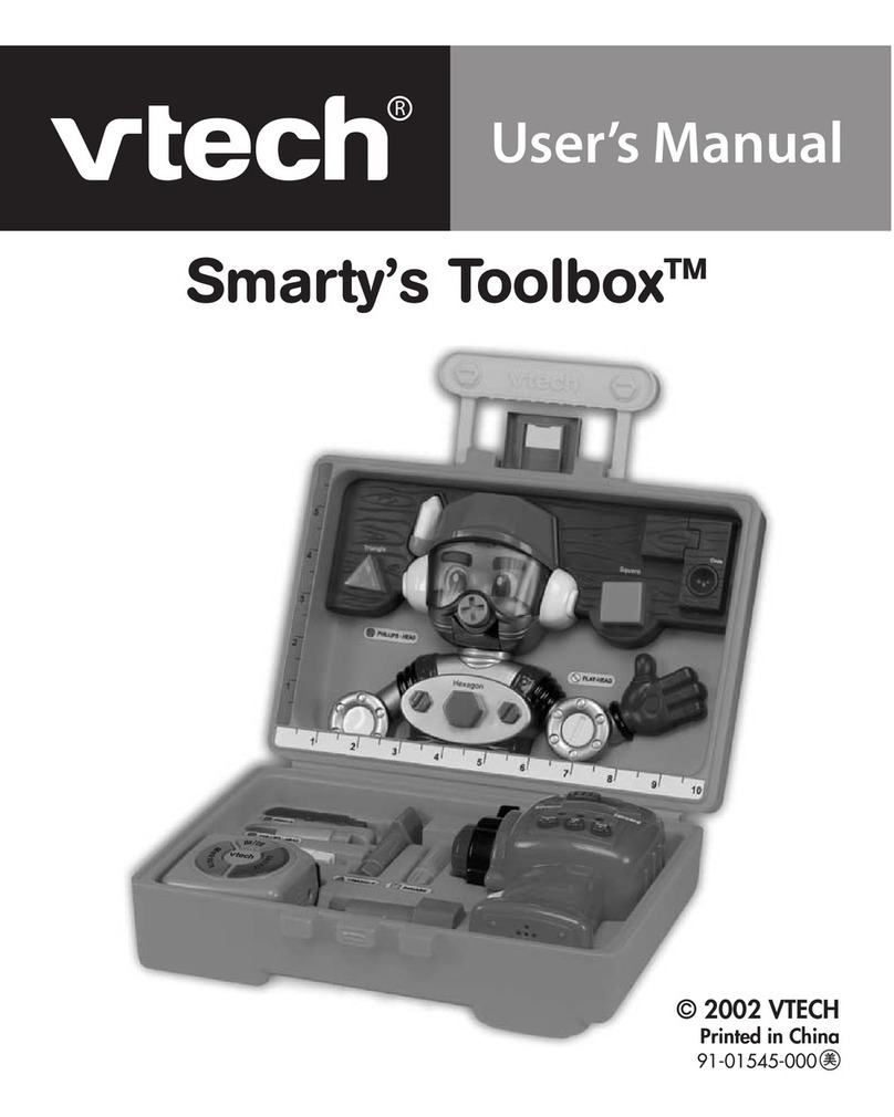 V-tech Smarty s Tool Box User manual