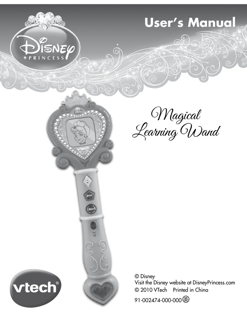 V-tech Princess Magical Learning Wand User manual