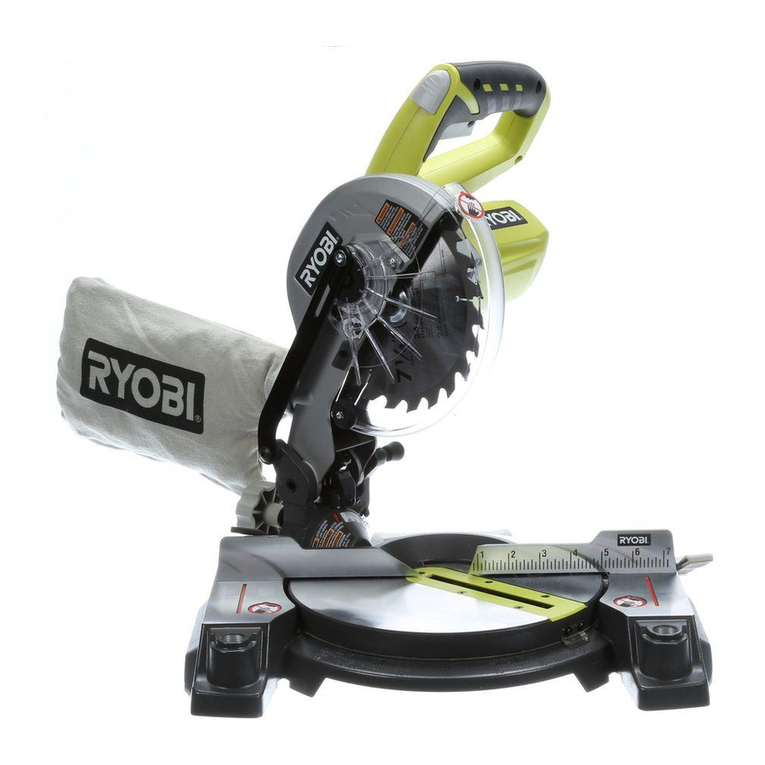 Ryobi P551 User manual