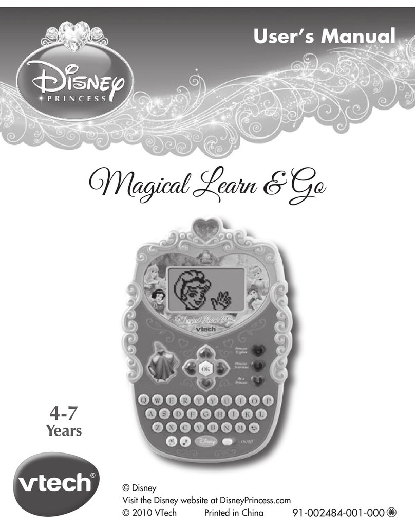 V-tech Princess Magical Learn & Go User manual