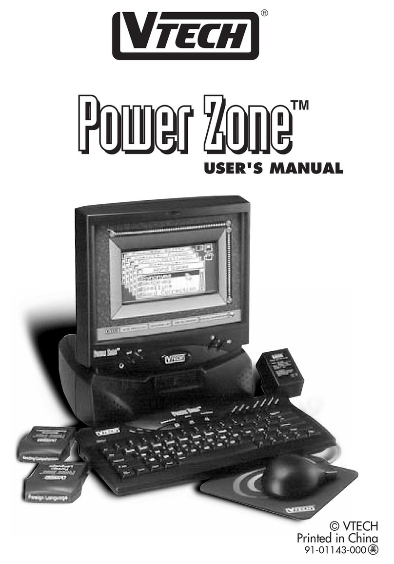 V-tech Power Zone User manual