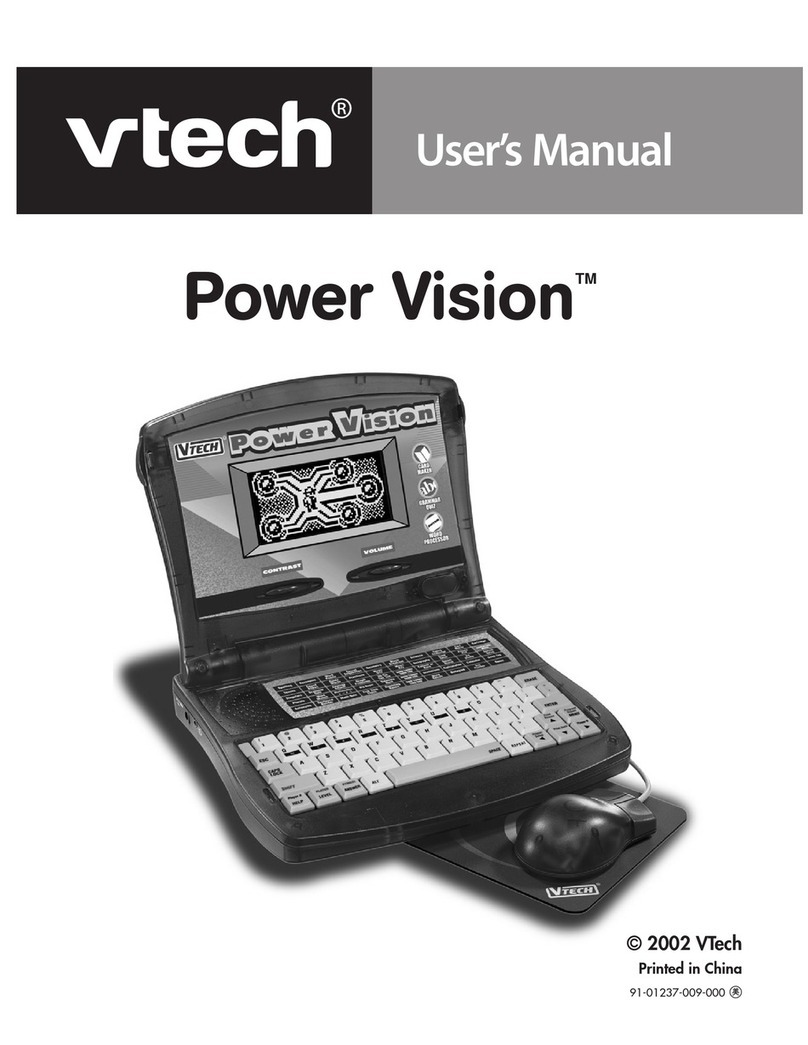 V-tech Power Vision User manual