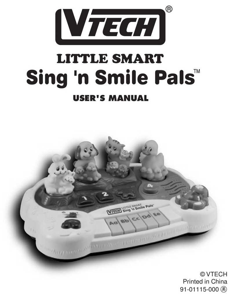 V-tech Sing  n Smile Pals User manual