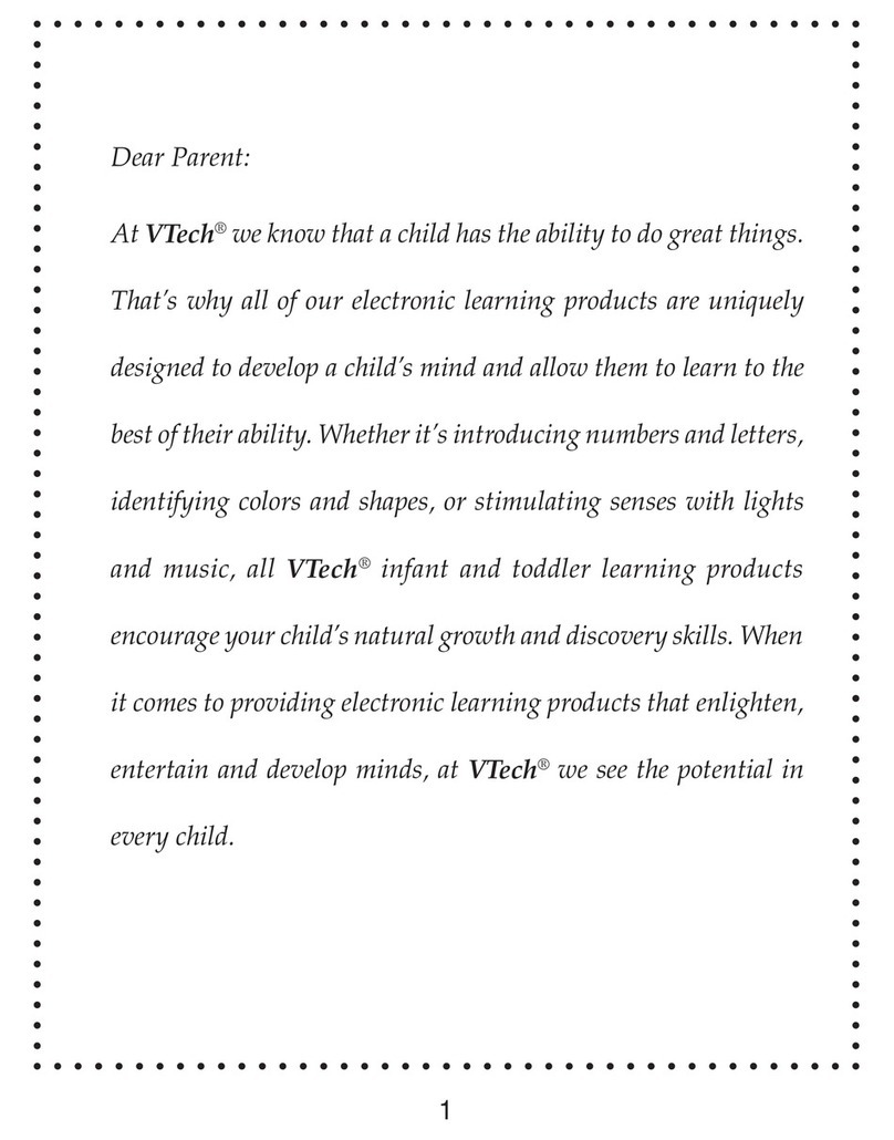 V-tech Safari Gym User manual