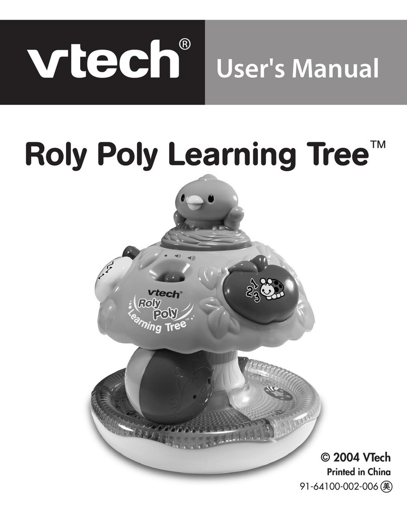 V-tech Roly Poly Learning Tree User manual