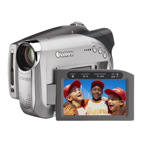 Canon DC22 - 2.2MP DVD Camcorder instruction manual