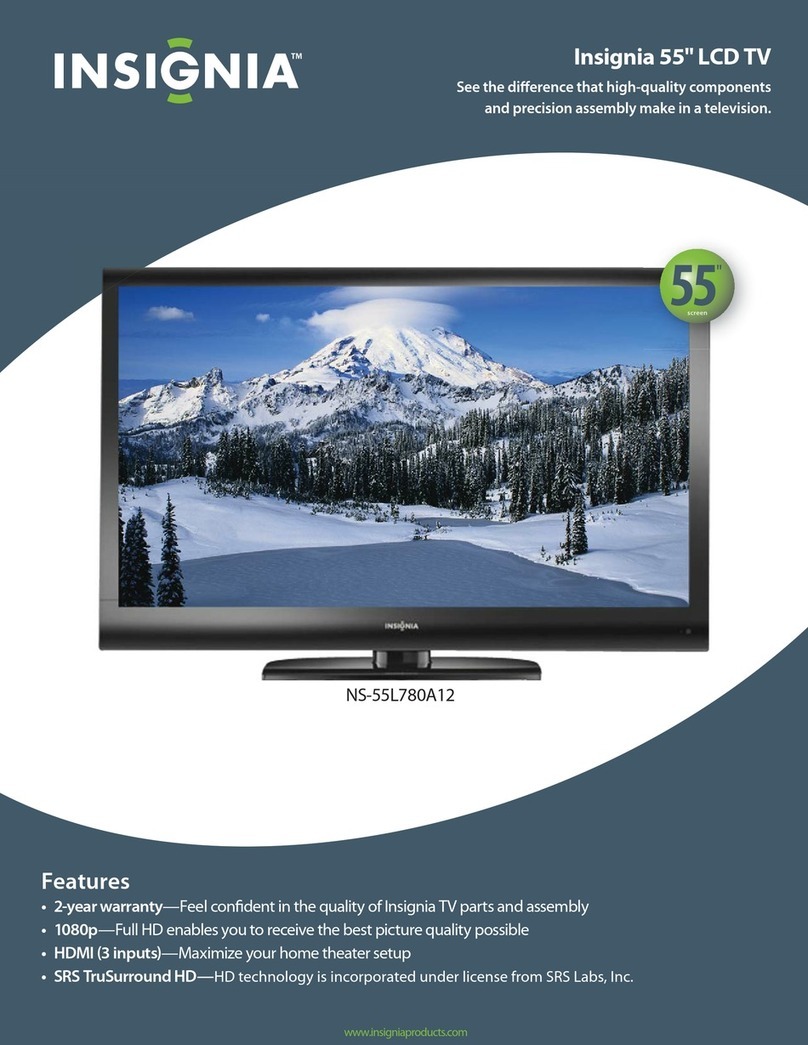Insignia NS-55L780A12 User manual