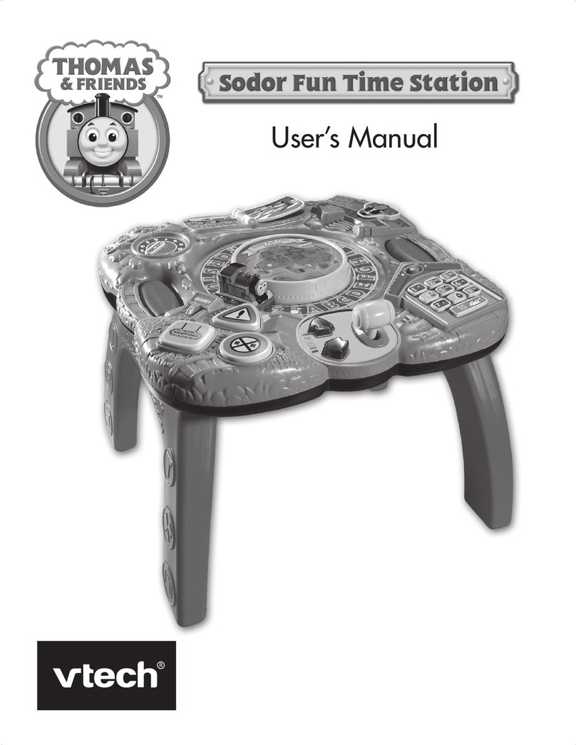 V-tech Thomas & Friends Sodor Fun Time Station User manual