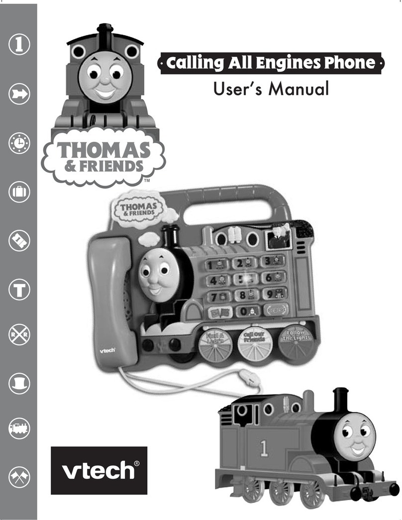 V-tech Thomas & Friends Calling All Friends Phone User manual