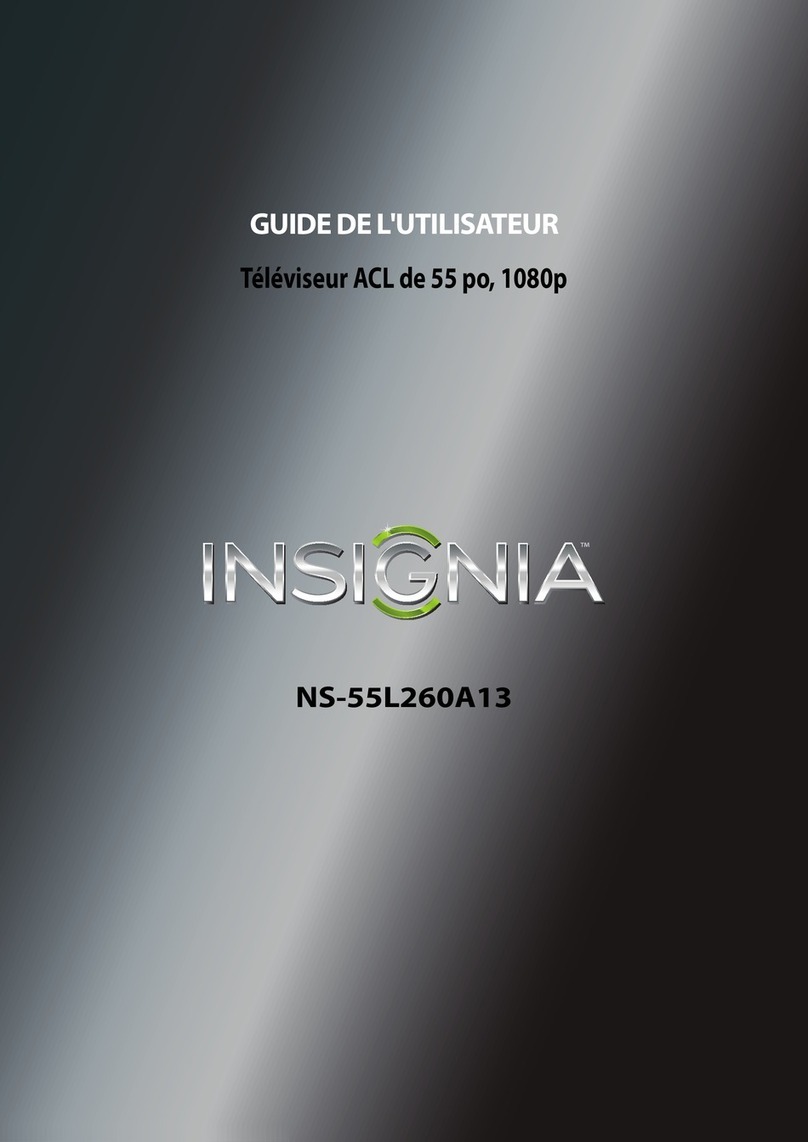 Insignia NS-55L260A13 Quick start guide