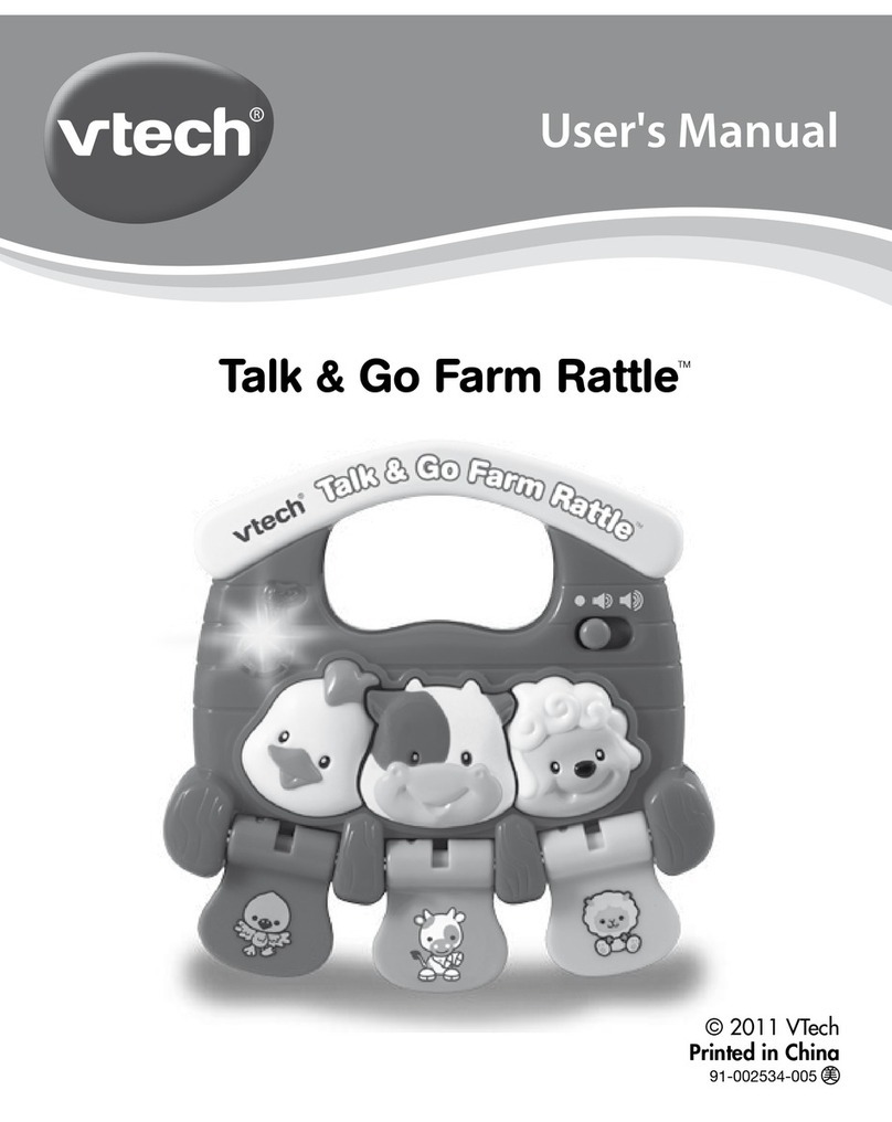 V-tech Talk & Go Farm Rattle User manual