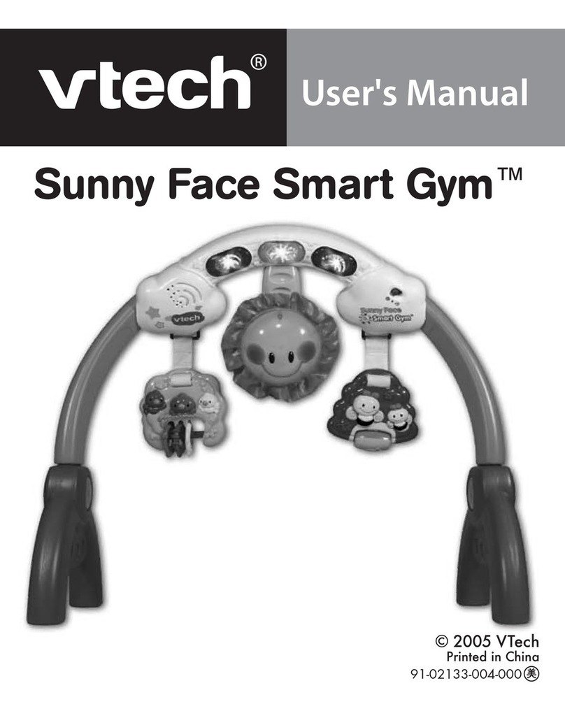 V-tech Sunny Face Smart Gym User manual