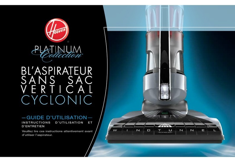 Hoover UH70010CA Guide d'utilisation