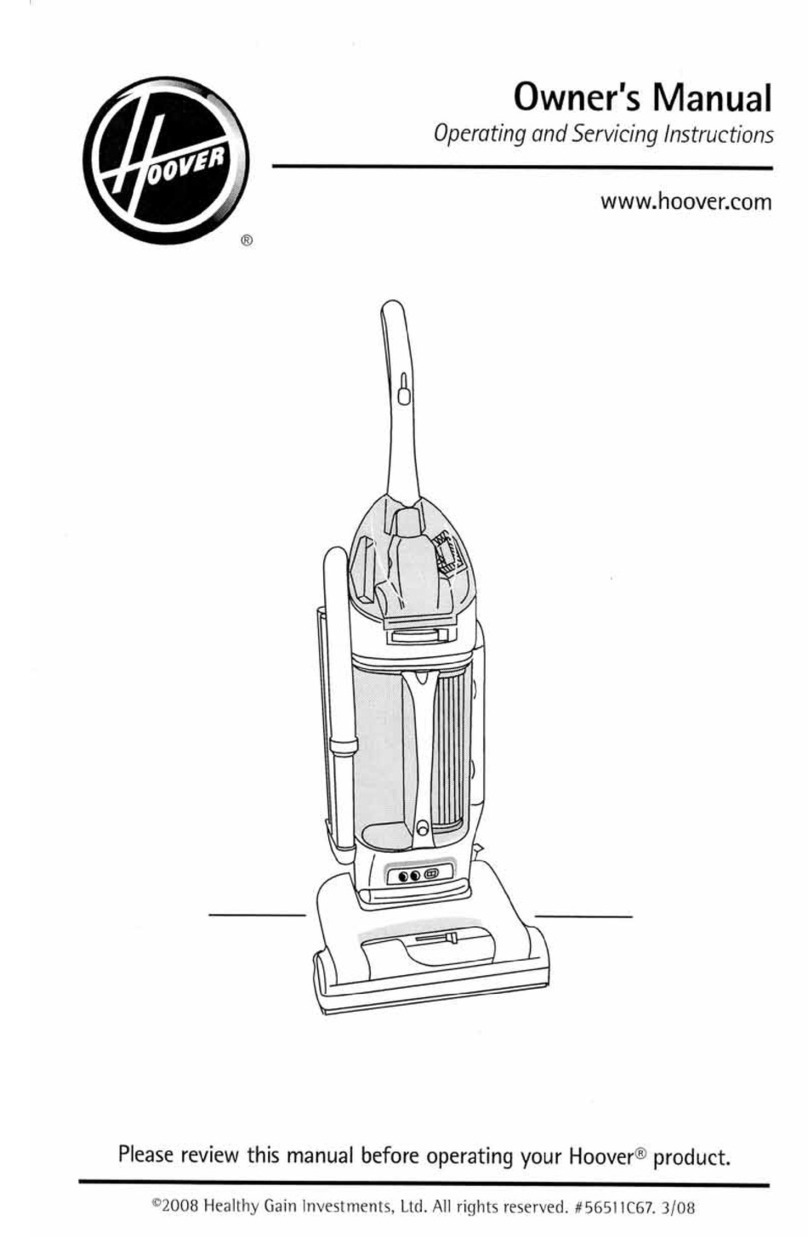 Hoover UH40145B User manual