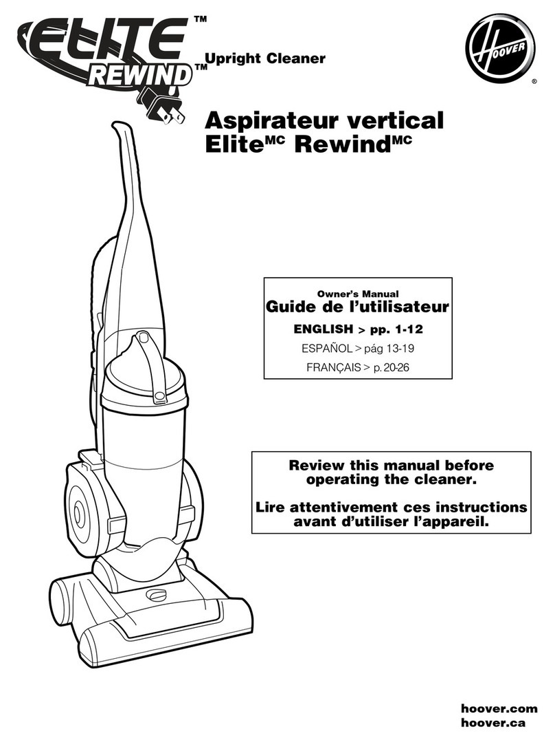 Hoover Elite Rewind UH40070 User manual