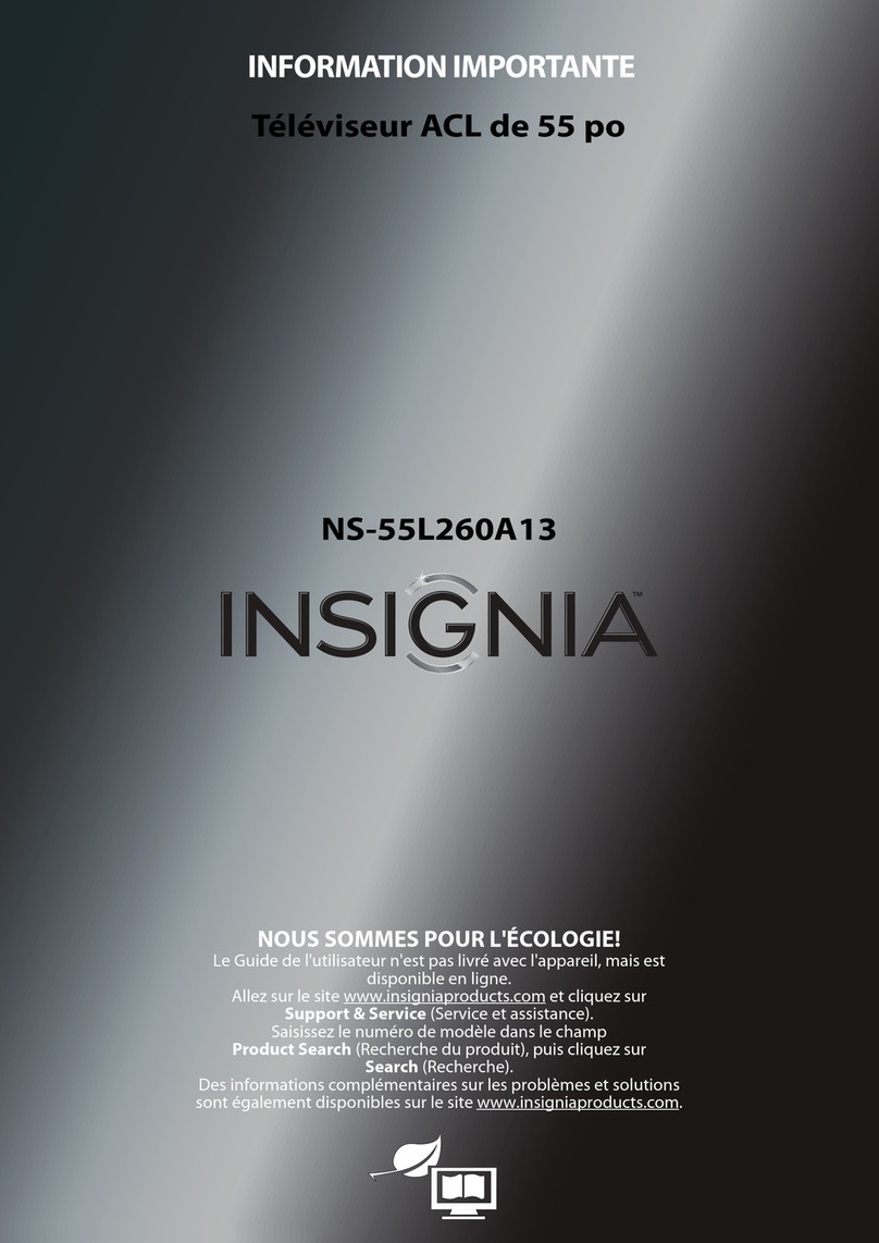 Insignia NS-55L260A13 Owner's manual