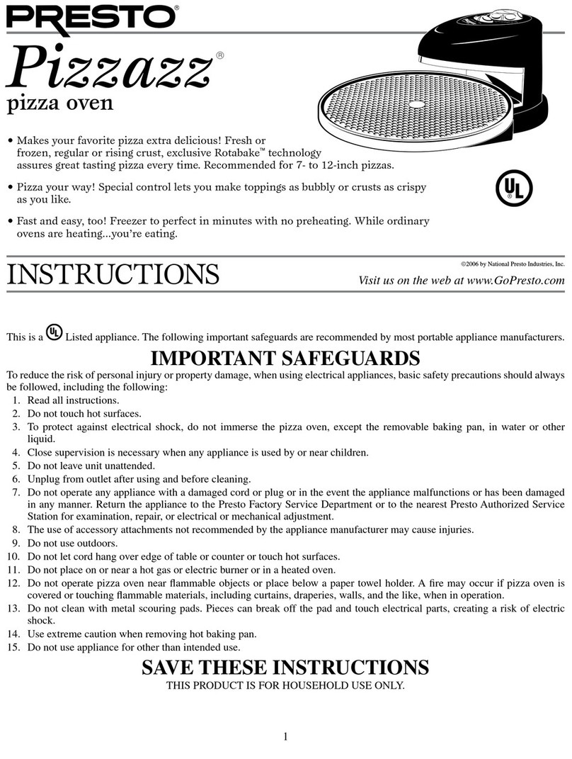Presto 3430 instructions