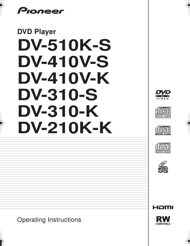 Pioneer DV-310-K User manual