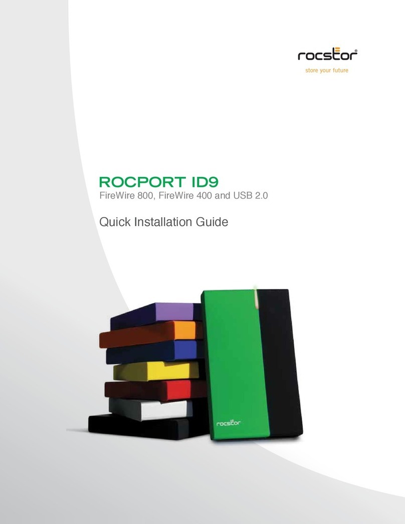 Rocstor Rocport ID9 User manual