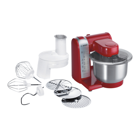 Bosch MUM48R1GB operating instructions