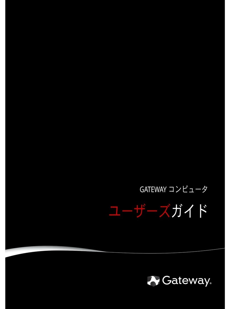 Gateway GT5082j User manual
