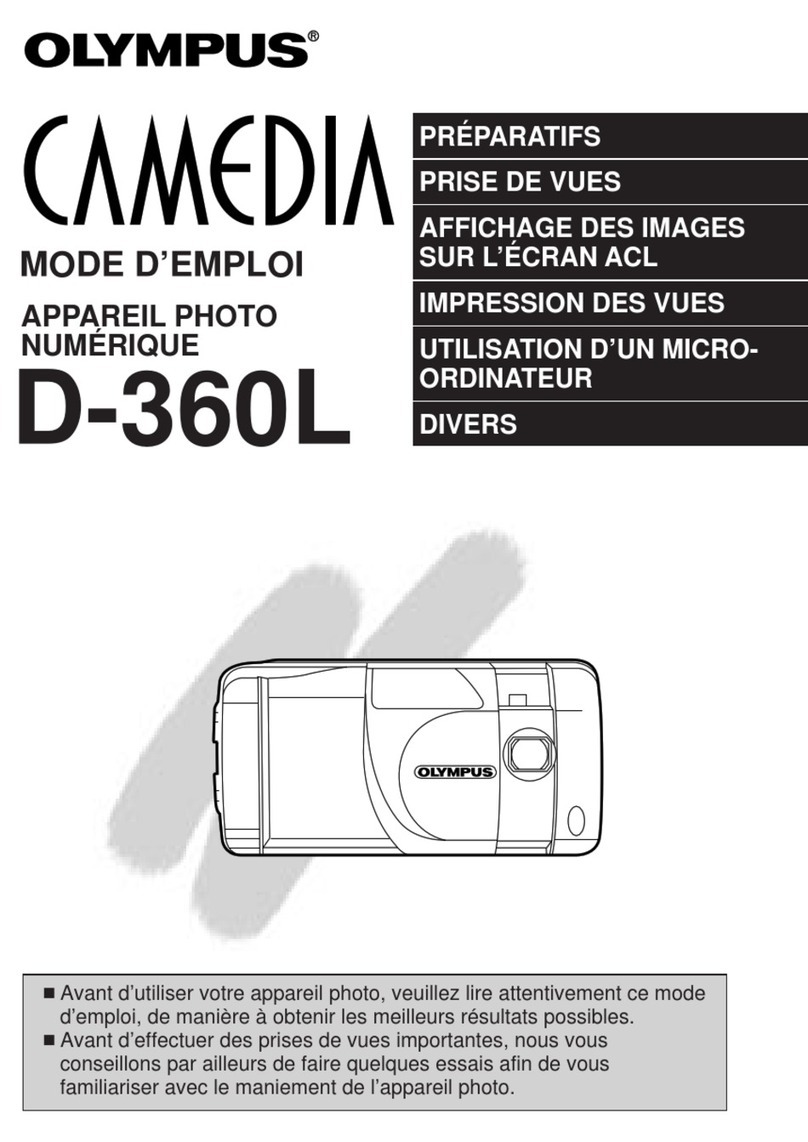 Olympus D-360L - 1.2MP Digital Camera Assembly instructions