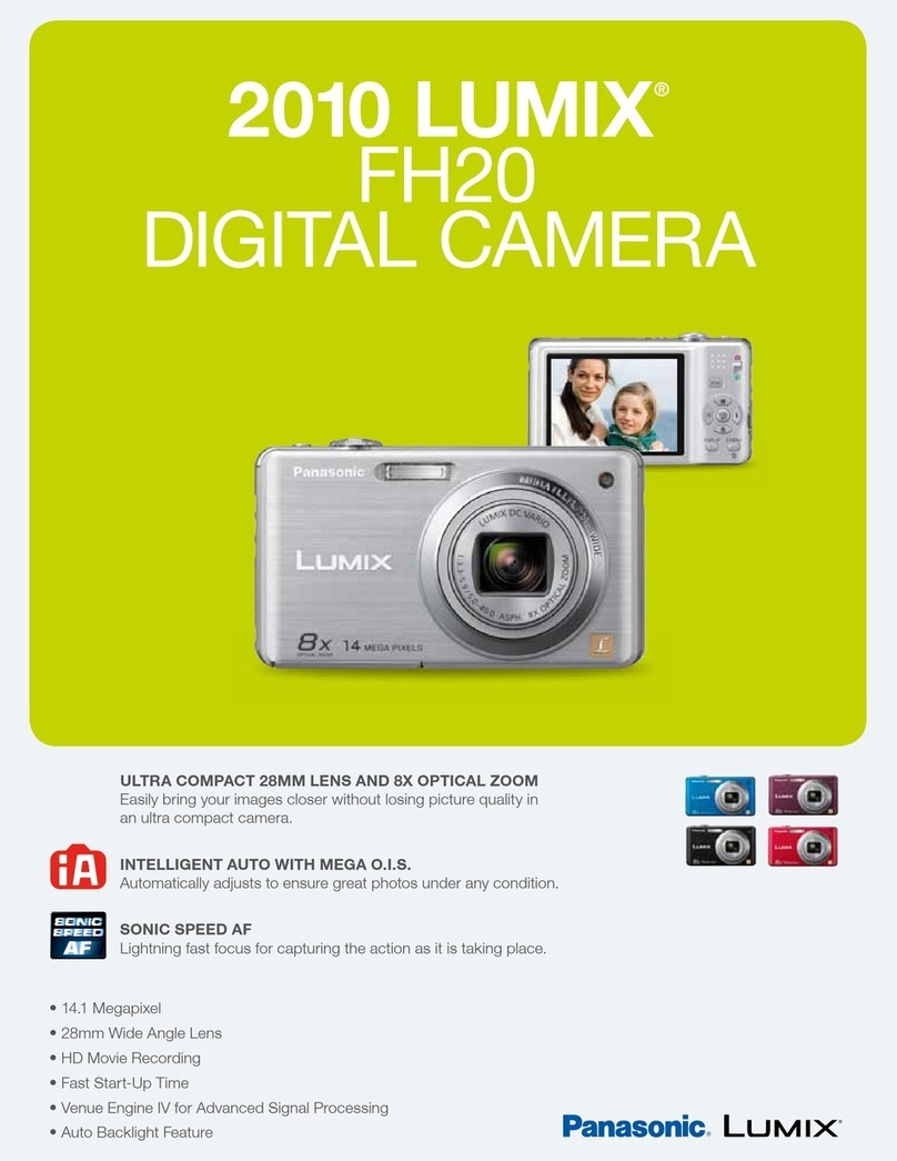 Panasonic DMC-FH20A User manual