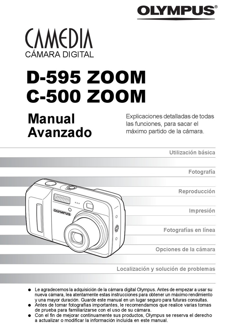 Olympus D595 - 5MP Digital Camera manual