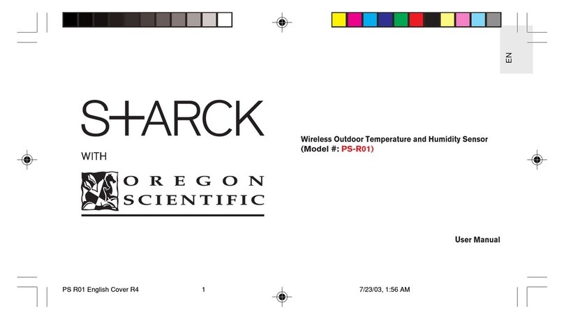 Oregon Scientific PSR01A user manual