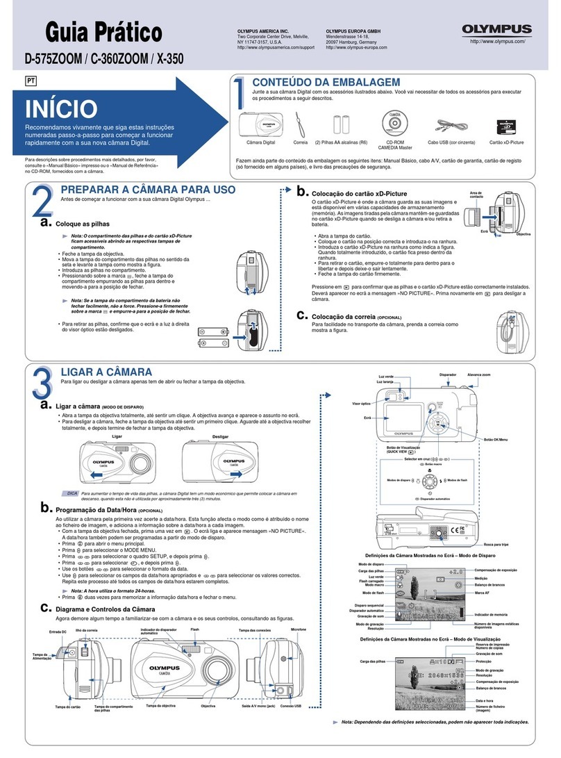 Olympus Camedia D-575ZOOM User manual
