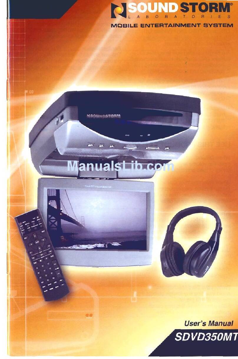 Sound Storm SDVD350MT User manual