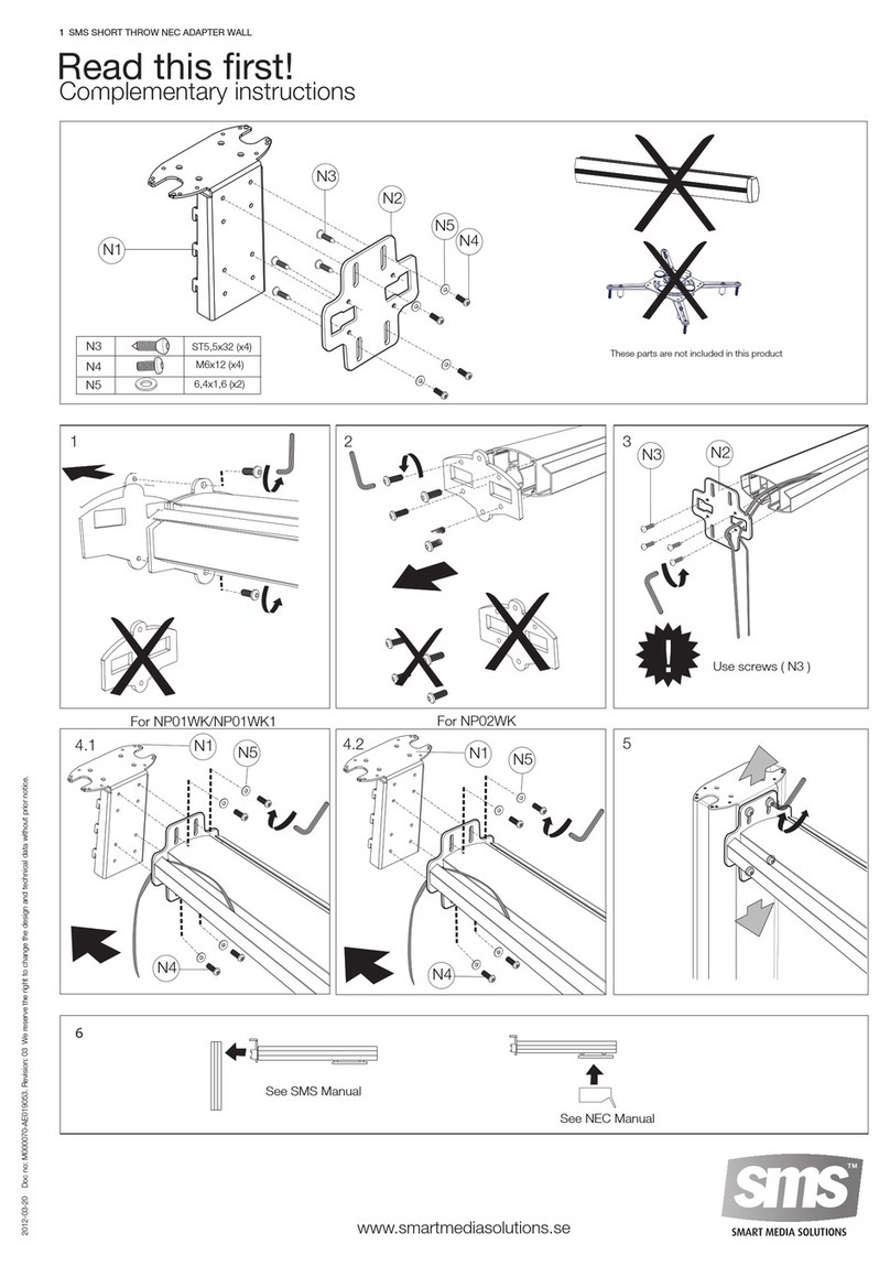 NEC PJ03WHM User manual