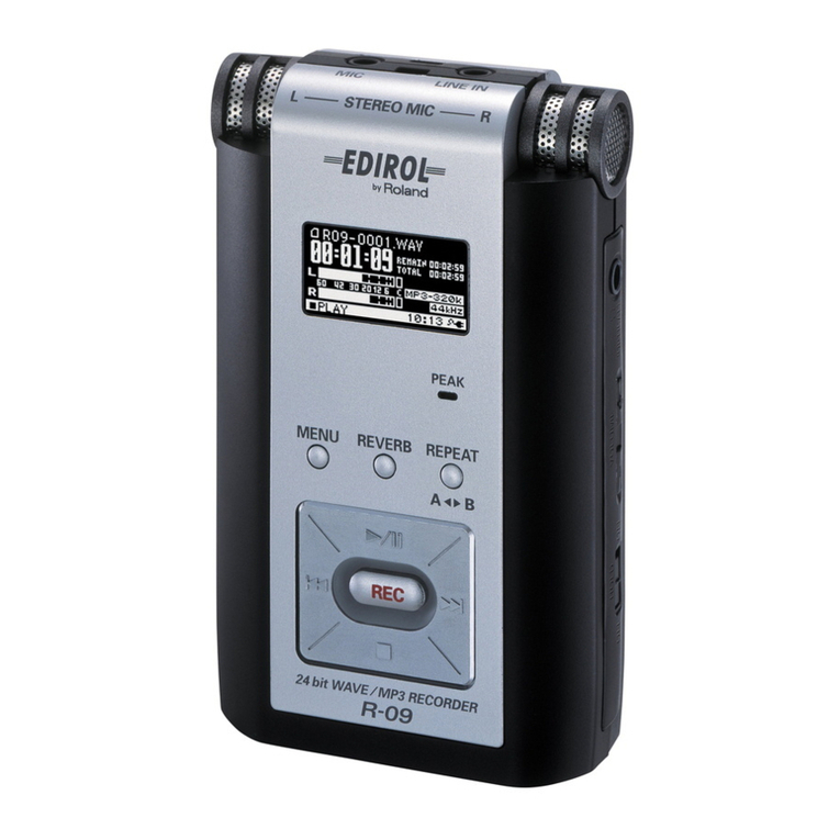 Edirol R09 Practical guide