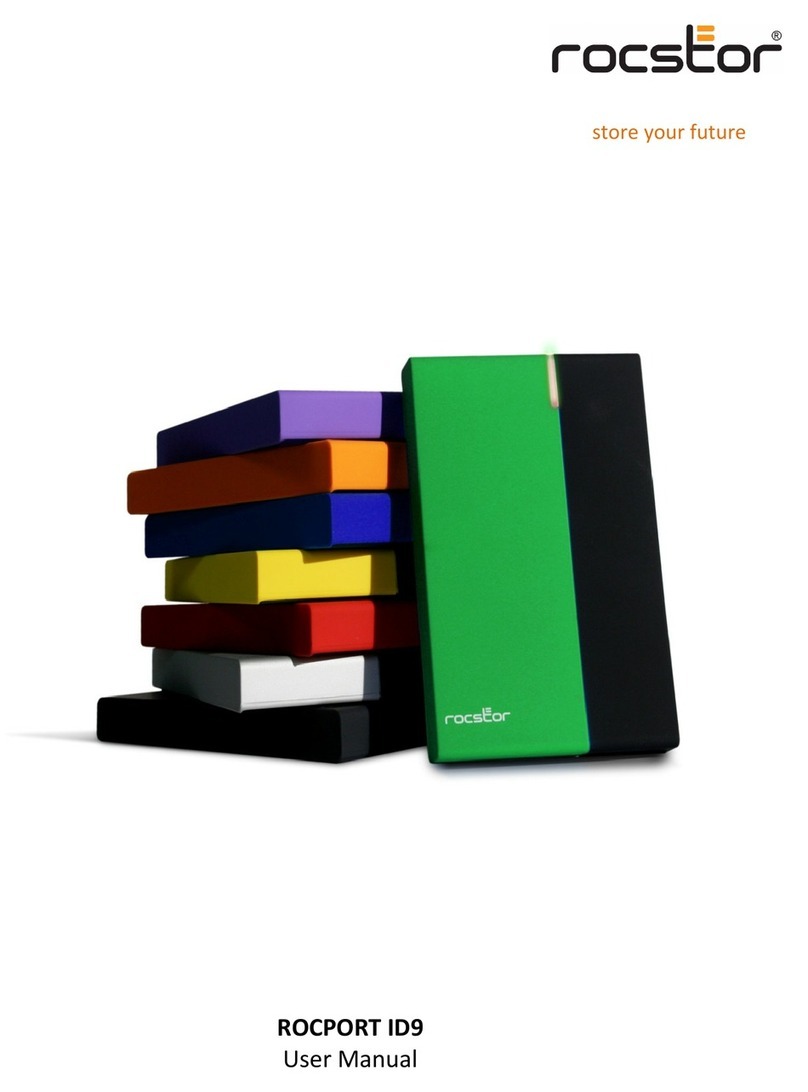 Rocstor Rocport ID9 User manual Rocstor Rocport ID9 User manual