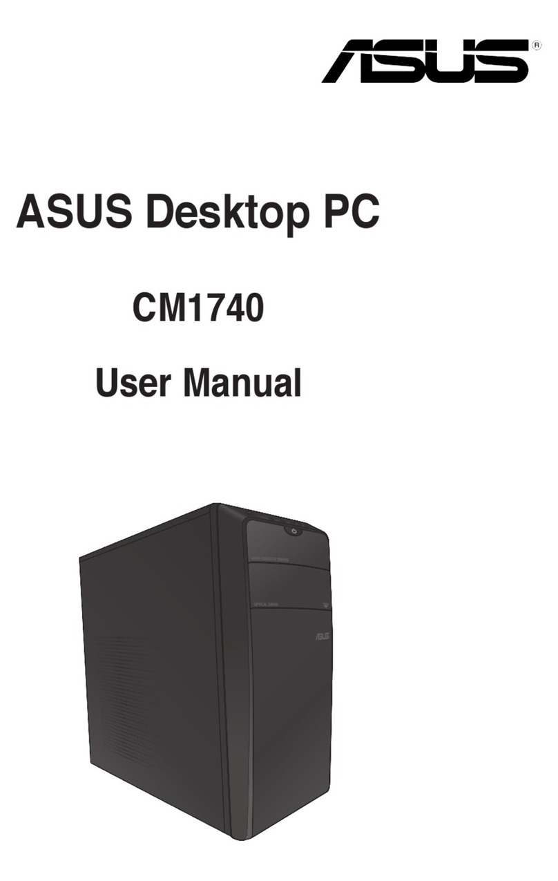 Asus Essentio CM1740 User manual