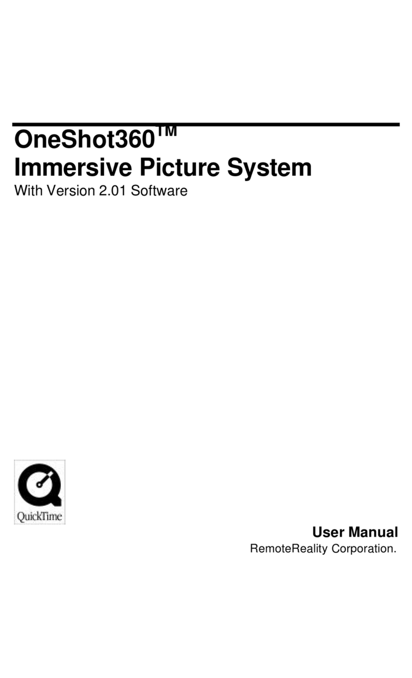 Remote Reality OneShot360 user manual