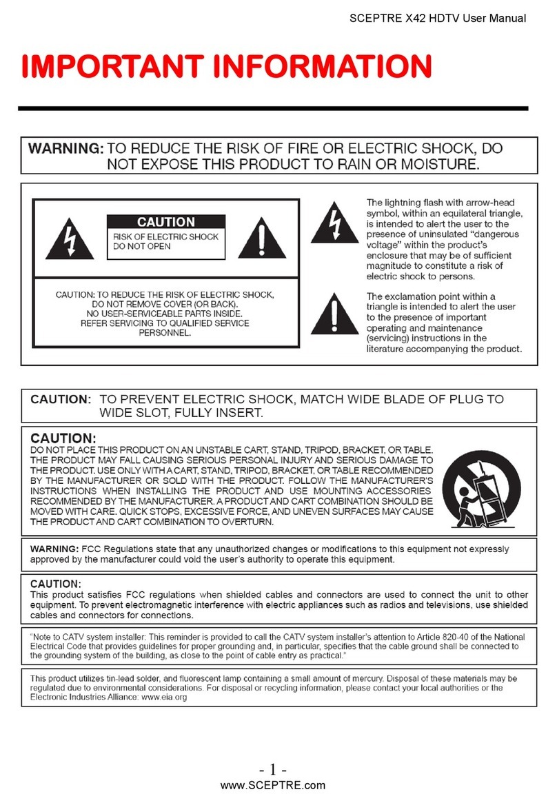 Sceptre X42BV-FullHD user manual