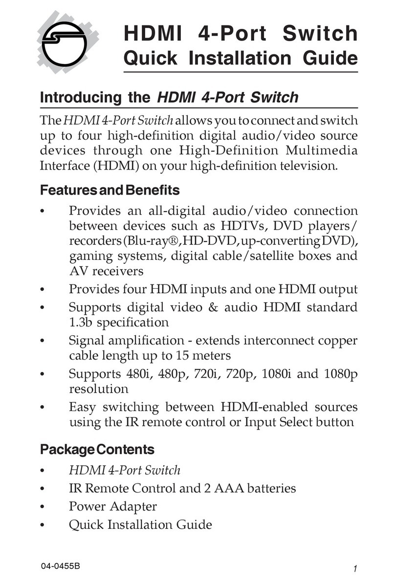 SIIG CE-000012-S1 Quick installation guide