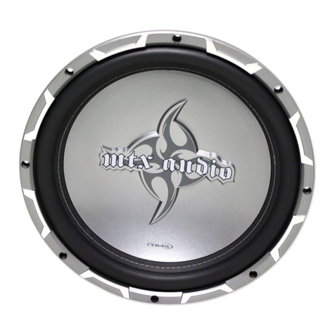 MTX Thunder TR4512-04 Instruction Manual