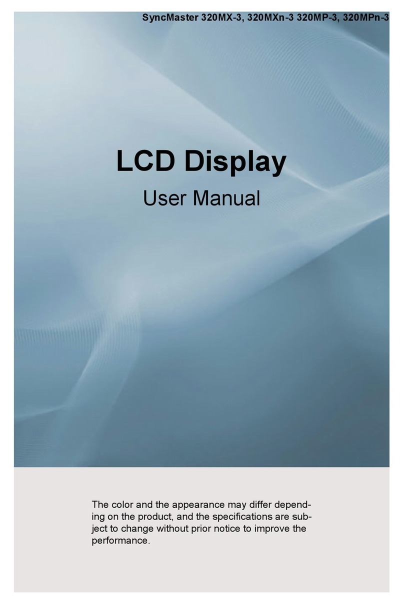 Samsung SyncMaster 320MX-3 User manual
