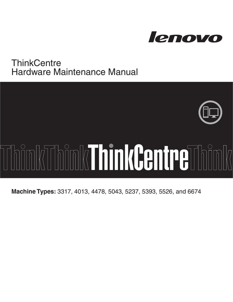 Lenovo ThinkCentre A63 6674 Owner's manual